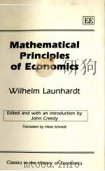 MATHEMATICAL PRINCIPLES OF ECONOMICS   1993  PDF电子版封面  1852787236   