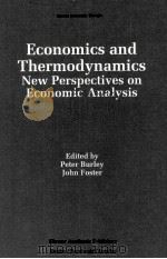 ECONOMICS AND THERMODYNAMICS:NEW PERSPECTIVES ON ECONOMIC ANALYSIS   1994  PDF电子版封面  0479239446   