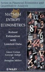 MAXIMUM ENTROPY ECONOMETRICS:ROBUST ESTIMATION WITH LIMITED DATA（1995 PDF版）