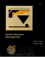 HUMAN RESOURCE MANAGEMENT THIRD EDITION   1991  PDF电子版封面  0256081131   