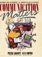 COMMUNICATION MATTERS   1990  PDF电子版封面  0340505028   
