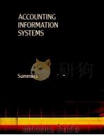 ACCOUNTING INFORMATION SYSTEMS（1987 PDF版）