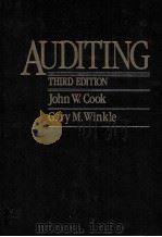 AUDITING THIRD EDITION   1984  PDF电子版封面  0395343186  JOHN W.COOK 