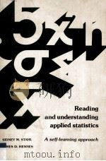 Reading and Understanding Applied Statistics A Self-Learning Approach（ PDF版）