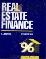 REAL ESTATE FINANCE SECOND EDITION   1989  PDF电子版封面  007057698X  C.F.SIRMANS 