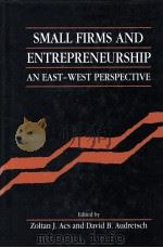 SMALL FIRMS AND ENTREPRENEURSHIP:AN EAST-WEST PERSPECTIVE   1993  PDF电子版封面  0521431158   