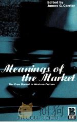 MEANINGS OF THE MARKET:THE FREE MARKET IN WESTERN CULTURE（1997 PDF版）