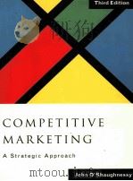 COMPETITIVE MARKETING THIRD EDITION   1988  PDF电子版封面  0415093171   