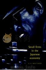 SMALL FIRMS IN THE JAPANESE ECONOMY   1997  PDF电子版封面  0521581524   