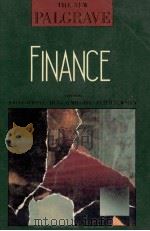 FINANCE   1989  PDF电子版封面  0333495357   