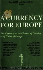 A CURRENCY FOR EUROPE（1991 PDF版）
