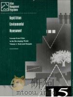 RAPID URBAN ENVIRONMENTAL ASSESSMENT:LESSONS FROM CITIES IN THE DEVELOPING WORLD VOLUME 2-TOOLS AND（1994 PDF版）