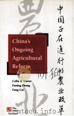 CHINA'S ONGOING AGRICULTURAL REFORM   1996  PDF电子版封面  047210814X   