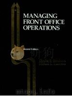 MANAGING FRONT OFFICE OPERATIONS:SECOND EDITION   1988  PDF电子版封面  0866120416   