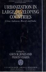 URBANIZATION IN LARGE DEVELOPING COUNTRIES:CHINA INDONESIA BRAZIL AND INDIA   1997  PDF电子版封面  019828974X   