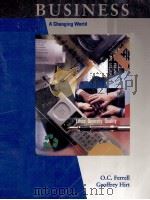 BUSINESS A CHANGING WORLD   1992  PDF电子版封面    O.C.FERRELL 