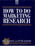 HOW TO DO MARKETING RESEARCH（1990 PDF版）