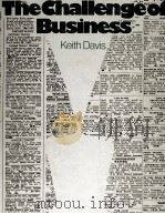 THE CHALLENGEOF BUSINESS   1975  PDF电子版封面  0070155275   