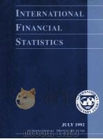INTERNATIONAL FINANCIAL STATISTICS   1992  PDF电子版封面     