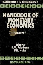 HANDBOOK OF MONETARY ECONOMICS VOLUME I（1990 PDF版）