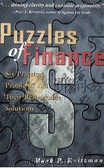PUZZLES OF FINANCE:SIX PRACTICAL PROBLEMS AND THEIR REMARKABLE SOLUTIONS（1999 PDF版）