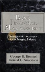 BANK FINANCIAL MANAGEMENT   1990  PDF电子版封面  0471849391   