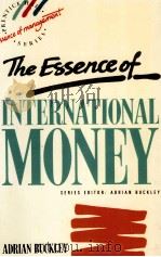 THE ESSENCE OF INTERNATIONAL MONEY   1990  PDF电子版封面  0132847124  ADRIAN BUCKLEY 