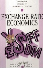 EXCHANGE RATE ECONOMICS   1995  PDF电子版封面  0521460476  PETER OSARD 