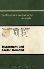 INVESTMENT AND FACTOR DEMAND（1990 PDF版）