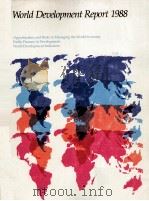 WORLD DEVELOPMENT REPORT 1988（1988 PDF版）