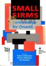 SMALL FIRMS PARTNERSHIPS FOR GROWTH（1995 PDF版）