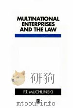 MULTINATIONAL ENTERPRISES AND THE LAW   1994  PDF电子版封面  0631173110   