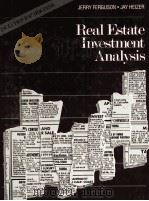 REAL ESATE INVESTMENT ANALYSIS（1989 PDF版）