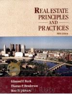 REAL ESTATE PRINCIPLES AND PRACTICES FIFTH EDITION（1990 PDF版）