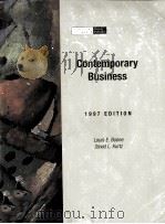 CONTEMPORARY BUSINESS 1997 EDITION   1997  PDF电子版封面  0030447291  LOUIS E.BOONE 