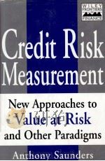 GREDIT RISK MEASUREMENT（1999 PDF版）