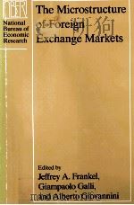 THE MICROSTRUCTURE OF FOREIGN EXCHANGE MARKETS   1996  PDF电子版封面  0226260003   