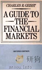 A GUIDE TO THE FINANCIAL MARKETS SECOND EDITION   1989  PDF电子版封面  0333489918   