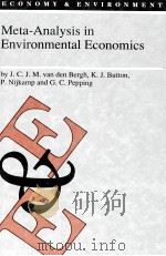 META-ANALYSIS IN ENVIRONMENTAL ECONOMICS（1997 PDF版）