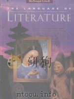 THE LANGUAGE OF LITERATURE   1989  PDF电子版封面  0395737052   