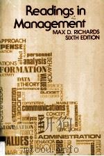 Readings In Management Sixth Edition   1982  PDF电子版封面    Max D.Richards 
