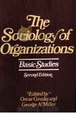 THE SOCIOLOGY OF ORGANIZATIONS BASIC STUDIES SECOND EDITION（1980 PDF版）