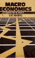 MACRO ECONOMICS ANALYSIS POLICY   1981  PDF电子版封面    S.K.MISRA 