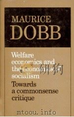 WELFARE ECONOMICS AND THE ECONOMICS OF SOCIALIAM（1969 PDF版）