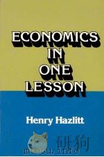 ECONOMICS IN ONE LESSON（1978 PDF版）