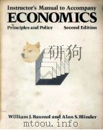 INSTRUCTOR'SMANUAL TO ACCMPANY ECONOMICS PRINCIPLES AND POLICY SECOND EDITION（1979 PDF版）