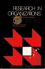 RESEARCH IN ORGANIZATIONS ISSUES AND CONTRVERSIES（1979 PDF版）