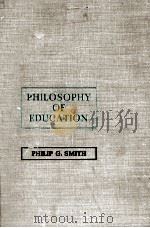 PHILOSOPHY OF EDUCATION INTRODUCTORY STUDIES（1965 PDF版）