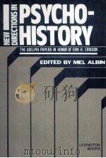 NEW DIRECTIONS IN PSYCHOHISTORY（1980 PDF版）