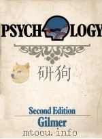 PSYCHOLOGY SECOND EDITION   1973  PDF电子版封面    B.VON HALLER GILMER 